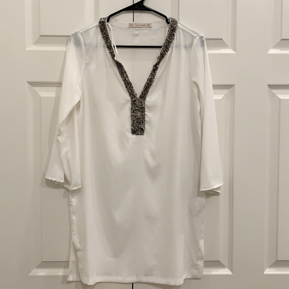 Zara Sequin Tunic